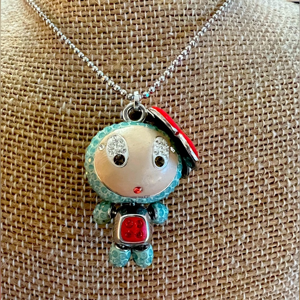 Swarovski Erika Flower Long Pendant Necklace